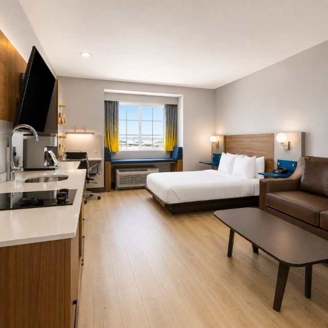 Modern Guest Hosptality Furniture Focus Microtel Hotel Project from Vietnam Manufacturer Built for Reliable Hospitality