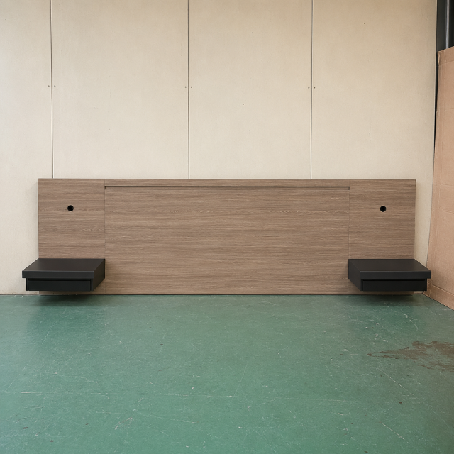 Modern Headboard Home2 Suites Casegoods - Hotel Guestroom Furniture With Scratch Resistant HPL And CARB P2 MDF - Vietnam Factory