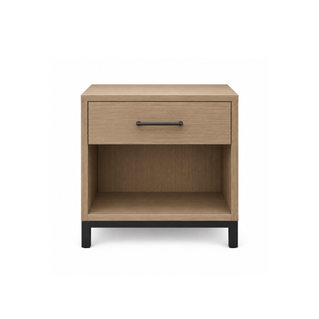 Nightstand for Independence Hotel Hotel Guestroom Furniture Collections – Factory-Engineered Sizes for Consistent Installation