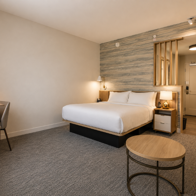 Bedbase TownePlace Hotel Room Furniture – Flexible Dimensions Designed to Match Your Exact Space Requirements - Image 2