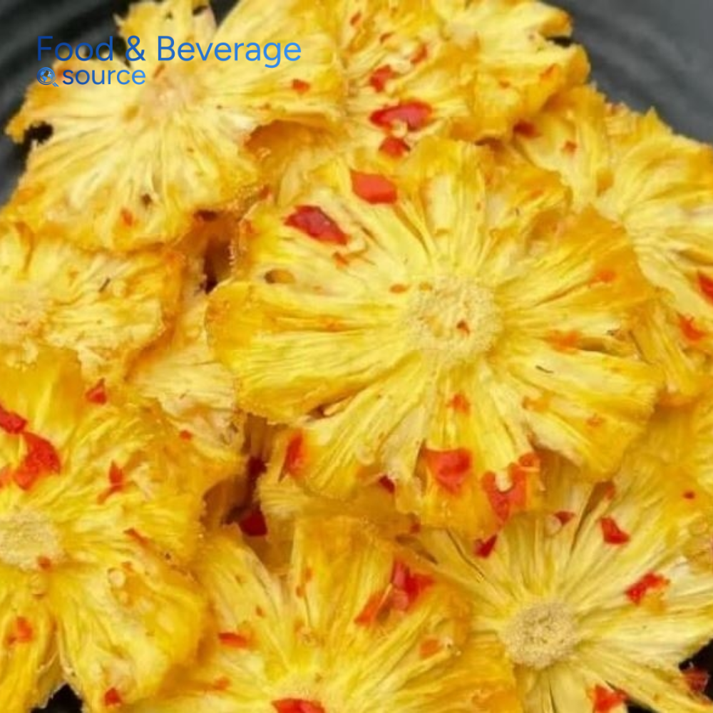 High Quality Viet Nam Soft Dried Spicy Pineapple with Chili - Sugar Tropical Treats - Image 3