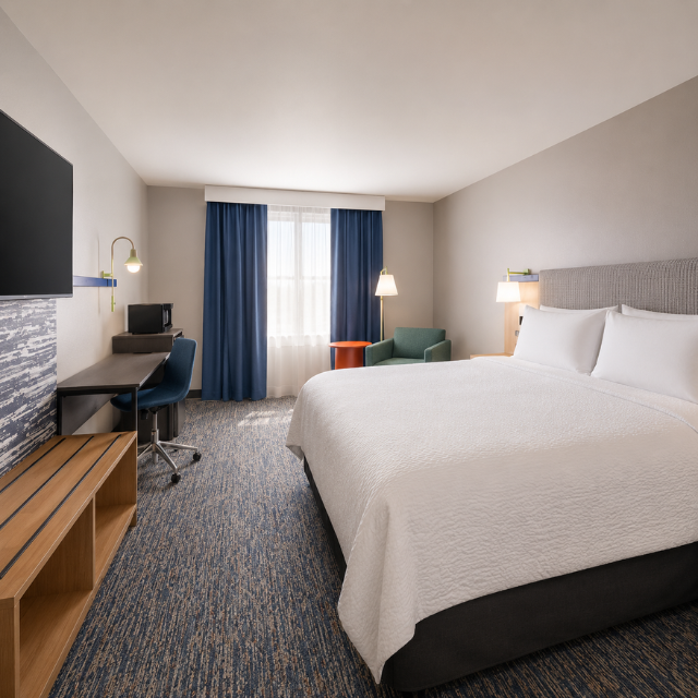 Premium Casegoods FF&E Garner Inn Hotel Furniture from Vietnam Manufacturer Designed for Long Lasting Guestroom Performance