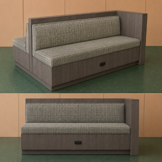 Prestigious Motel 6 Hotel Bedroom Furniture Set with Scratch Resistant Laminate Casegoods Vietnam Export Factory Global Supply - Image 9
