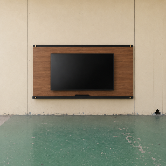 Productivity TV Panel for Wingate Hotel Casegoods from Vietnam Factory Crafted for Contemporary Interiors and Lasting Quality