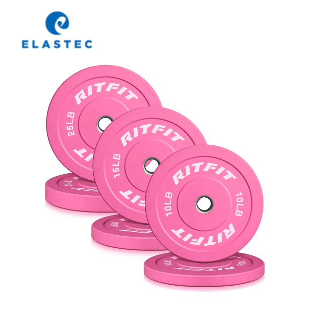 Shock Absorbing Rubber Bumper Plates for Weightlifting Equipment - Image 6