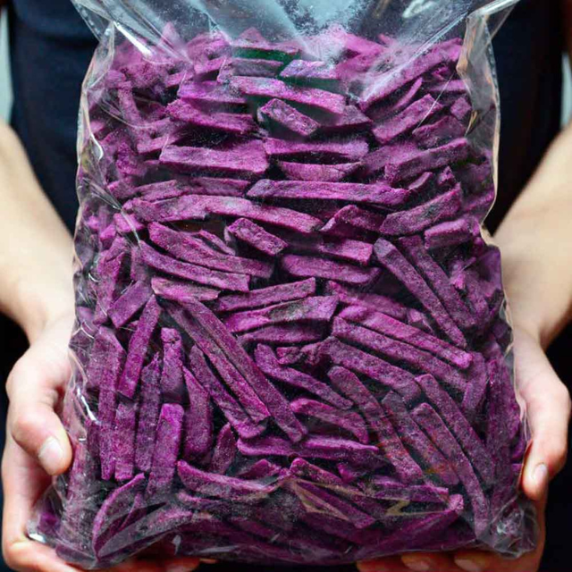Sugar-Free Crispy Purple Sweet Potato Chips | Healthy Snack OEM/ODM Manufacturer in Vietnam - Image 2