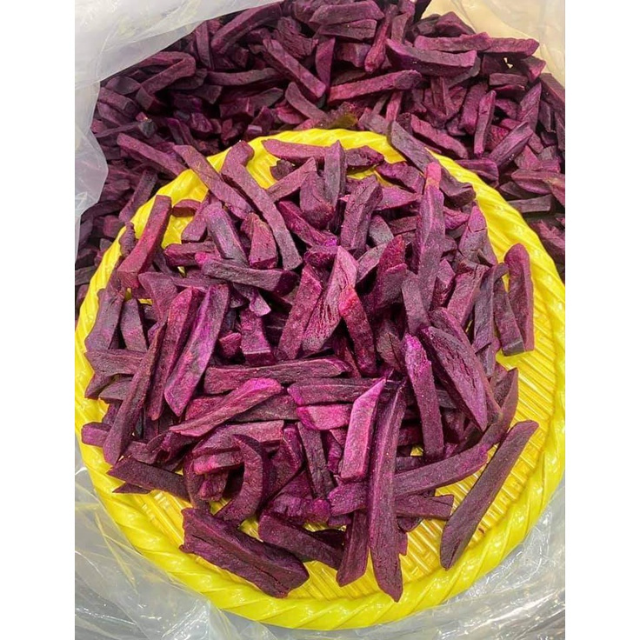 Sugar-Free Crispy Purple Sweet Potato Chips | Healthy Snack OEM/ODM Manufacturer in Vietnam - Image 3