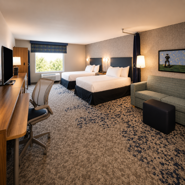 Sustainable Home2 Suites Hotel Furniture Luxury Hospitality Casegoods Using Decorative Laminate And MDF Vietnam Manufacturer