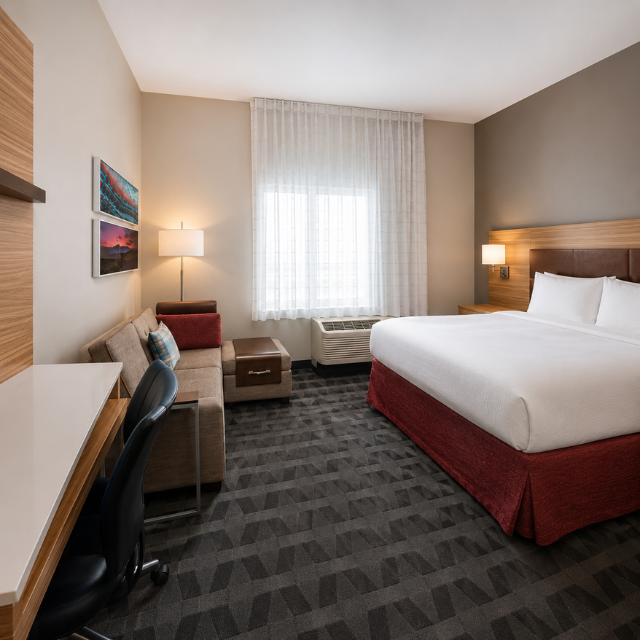 TownePlace Guestroom Furniture Sets – Custom-Built Dimensions for Efficient Hotel Room Planning