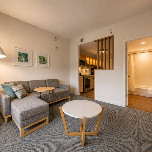 TownePlace Hospitality Room Sets – Precision-Customized Furniture Sizes for Different Guestroom Configurations