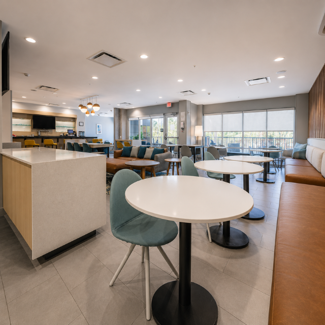 TownePlace Hotel Interior Furniture – Custom Room Measurements Available to Match Your Space and Floor Plan