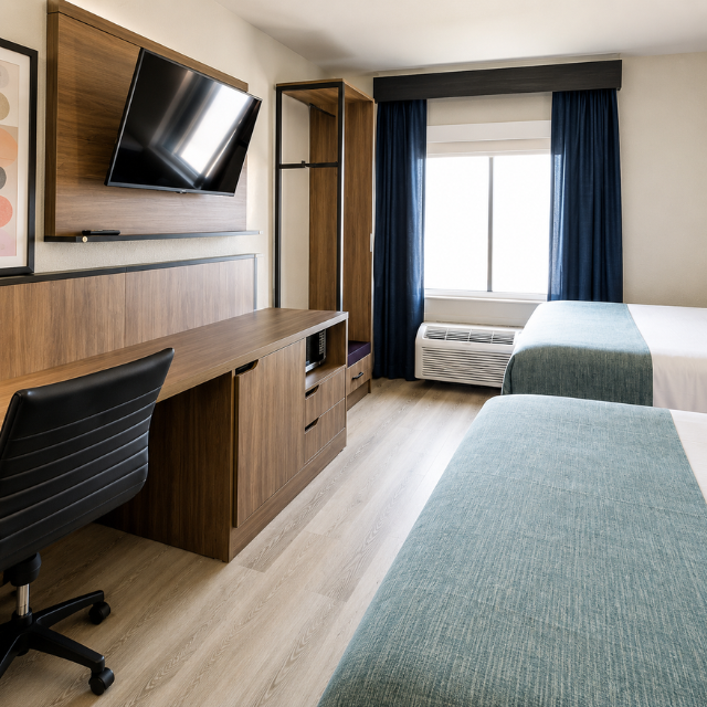 Travel Smart Wingate Casegoods Collection from Vietnam Exporter Built for Hospitality Excellence and Operational Reliability