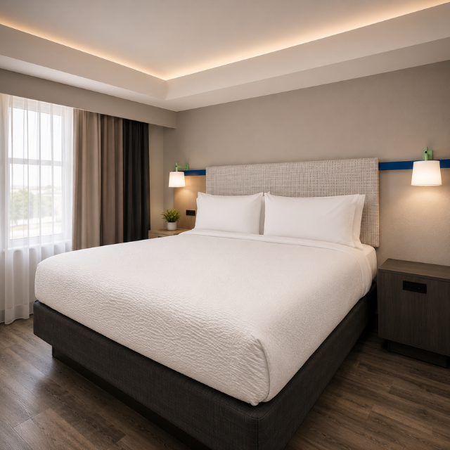 Vietnam Factory Garner Inn Hotel Furniture Collection Manufactured for Hotel Developers Seeking Premium Casegoods and FF&E