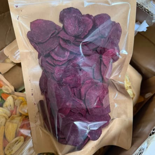 Vietnam OEM/ODM Honey-Flavored Dried Purple Sweet Potato Chips Manufacturer | Round Slice Sweet Potato Snacks (Copy) - Image 3
