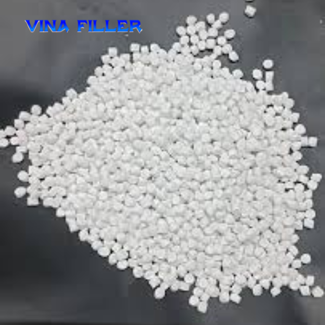 White PE Masterbatch Pellets for Blown Film Extrusion Packaging Film Plastic Bags and Household Plastic Products